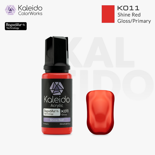 K011 Gaahleri Kaleido ColorWorks - Primary Colors - Shine Red 20ml