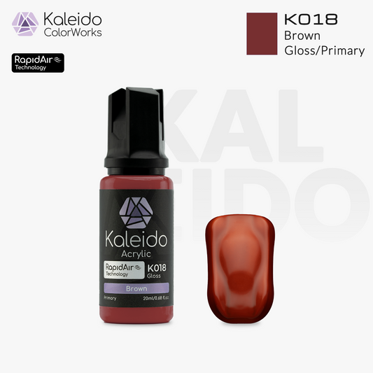 K018 Gaahleri Kaleido ColorWorks - Primary Colors - Brown 20ml