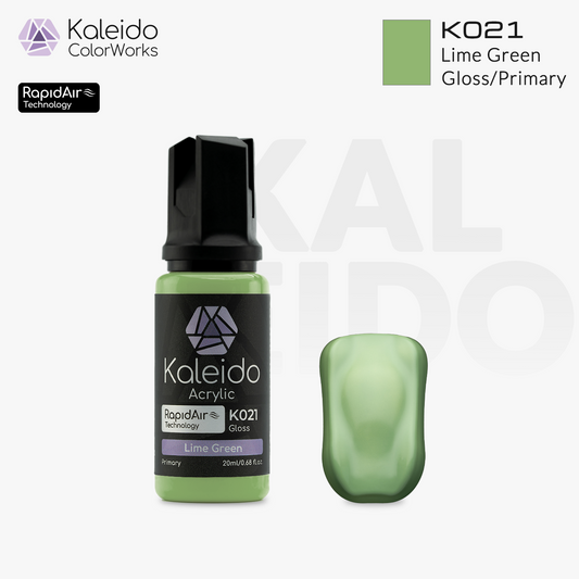 K021 Gaahleri Kaleido ColorWorks - Primary Colors - Lime Green 20ml