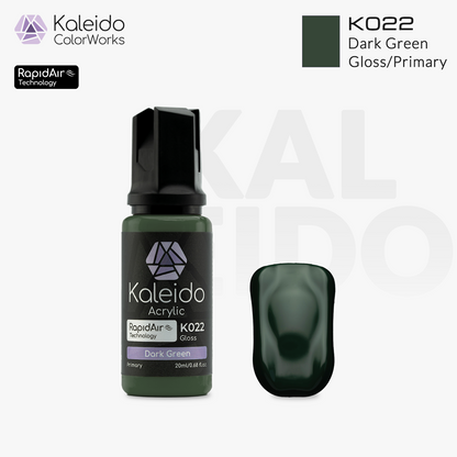 K022 Gaahleri Kaleido ColorWorks - primary Colors - Dark Green 20ml