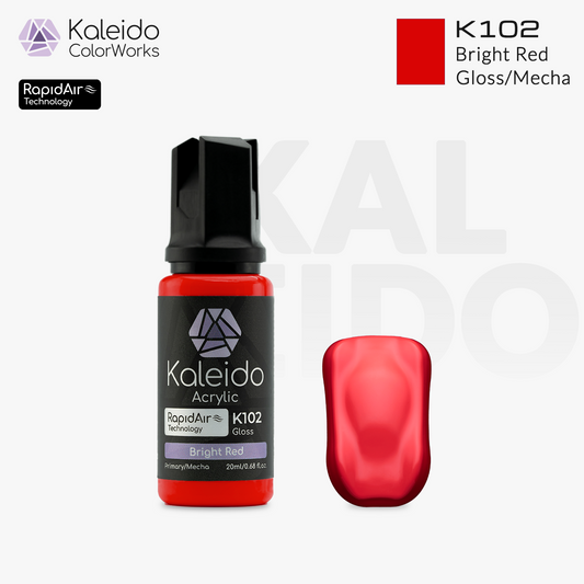 K102 Gaahleri Kaleido ColorWorks - Mecha Colors - Bright Red 20ml