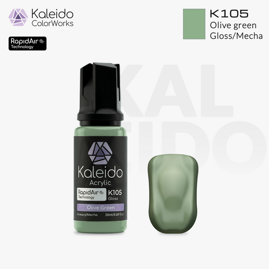 K105 Gaahleri Kaleido ColorWorks - Mecha Colors - Olive green 20ml