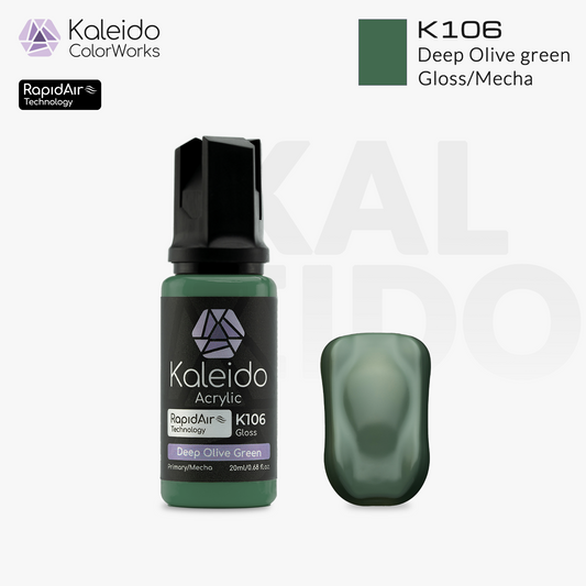 K106 Gaahleri Kaleido ColorWorks - Mecha Colors - Deep Olive green 20ml