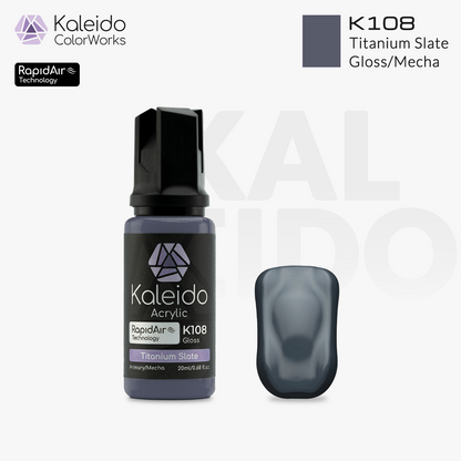 K108 Gaahleri Kaleido ColorWorks - Mecha Colors - Titanium Slate 20ml