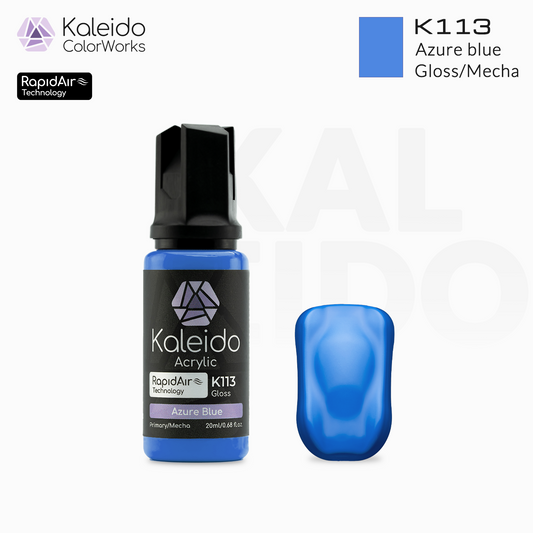 K113 Gaahleri Kaleido ColorWorks - Mecha Colors - Azure blue 20ml