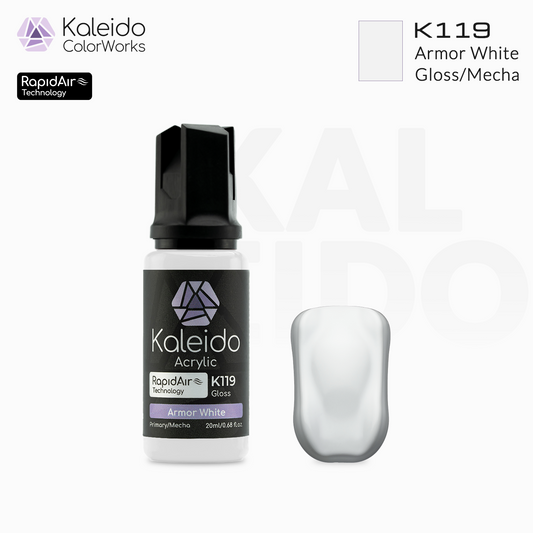 K119 Gaahleri Kaleido ColorWorks - Mecha Colors - Armor White 20ml