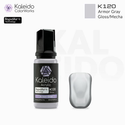 K120 Gaahleri Kaleido ColorWorks - Mecha Colors - Armor Gray 20ml