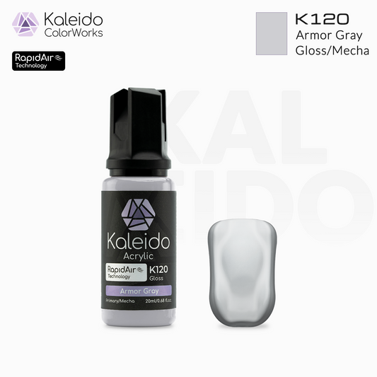 K120 Gaahleri Kaleido ColorWorks - Mecha Colors - Armor Gray 20ml