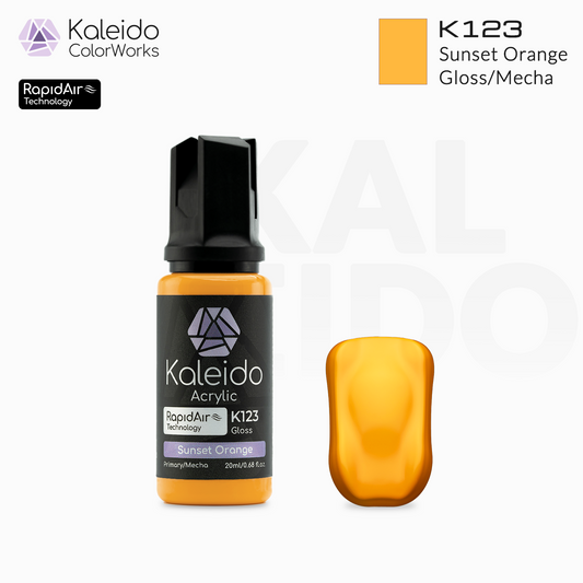 K123 Gaahleri Kaleido ColorWorks - Mecha Colors - Sunset Orange 20ml