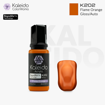 K202  Gaahleri Kaleido ColorWorks - Auto Colors - Flame Orange 20ml