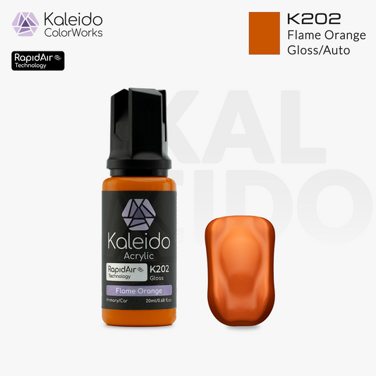 K202  Gaahleri Kaleido ColorWorks - Auto Colors - Flame Orange 20ml