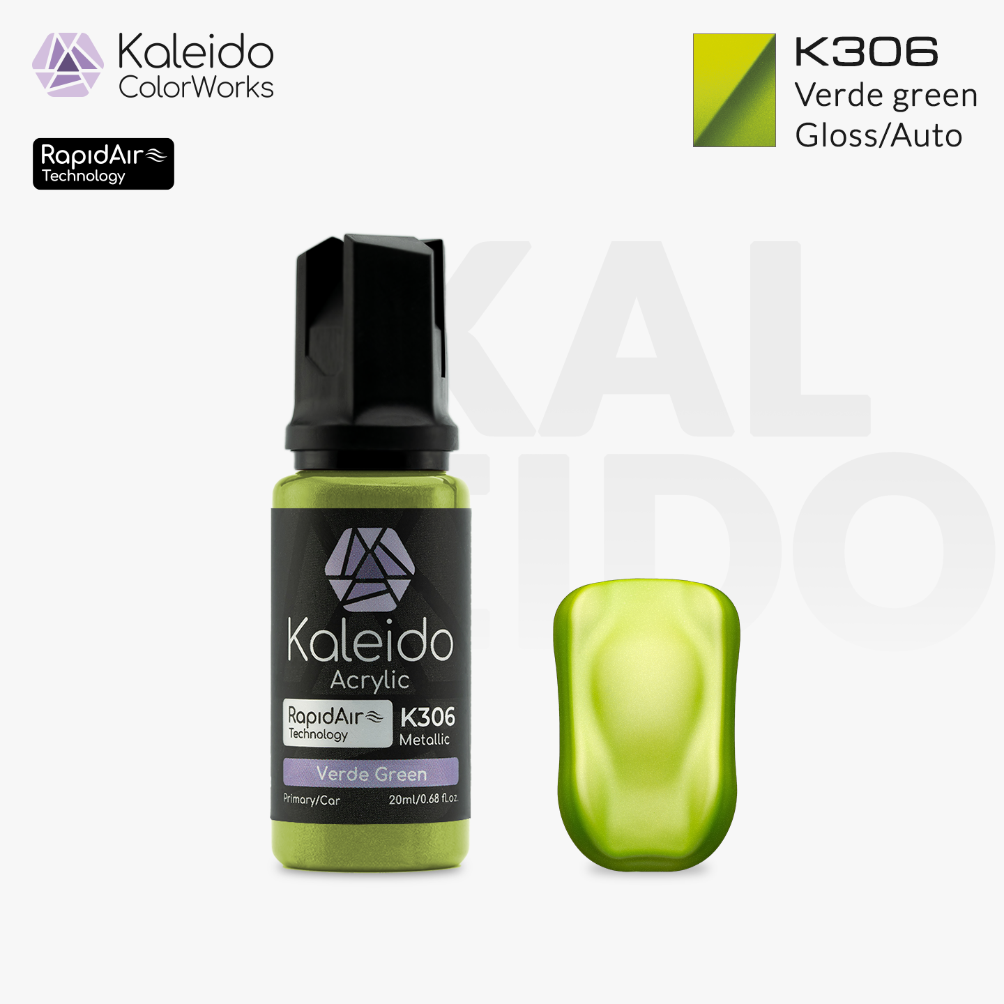 K306 Gaahleri Kaleido ColorWorks - Auto Colors - Verde green 20ml