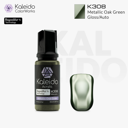 K308 Gaahleri Kaleido ColorWorks - Auto Colors - Metallic Oak Green 20ml