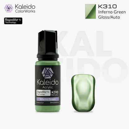 K310 Gaahleri Kaleido ColorWorks - Auto Colors - Inferno Green 20ml