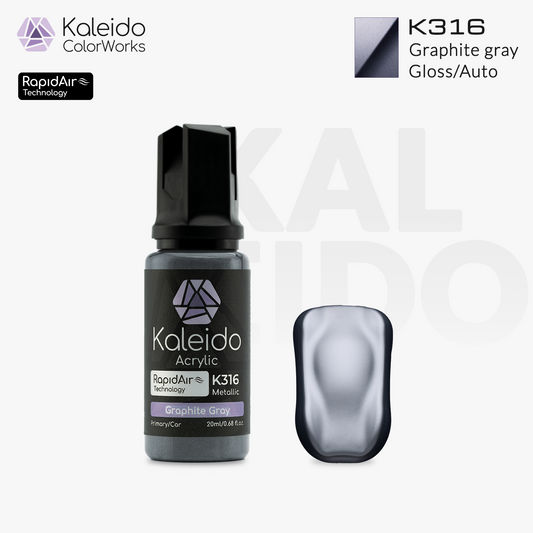 K316 Gaahleri Kaleido ColorWorks - Auto Colors - Graphite gray 20ml