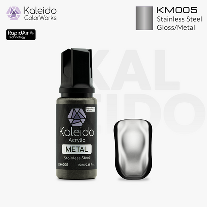 KM005 Gaahleri Kaleido ColorWorks - Metal Colors - Stainless Steel 20ml
