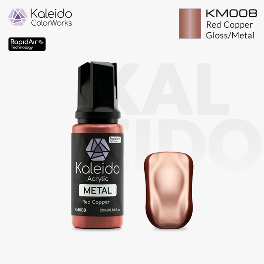 KM008 Gaahleri Kaleido ColorWorks - Metal Colors - Red Copper 20ml