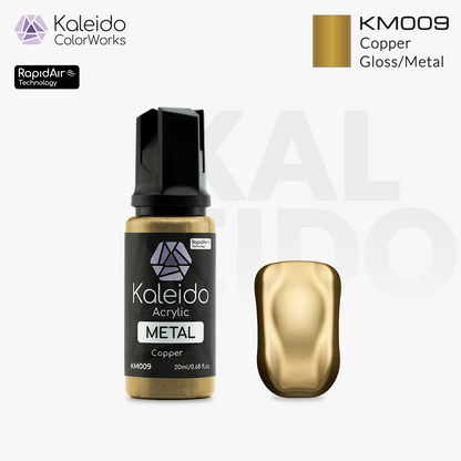 KM009 Gaahleri Kaleido ColorWorks - Metal Colors - Copper 20ml