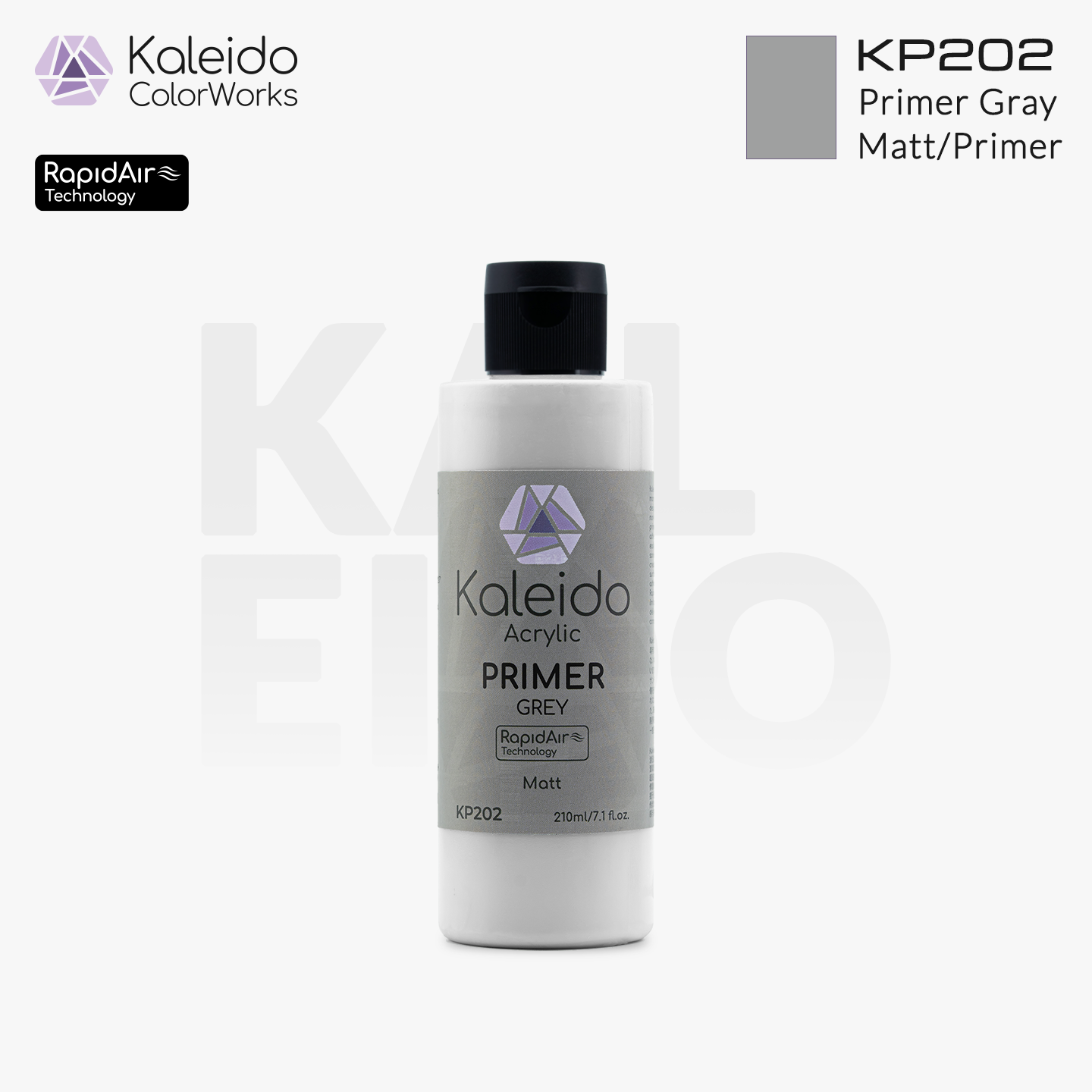 KP202 Gaahleri Kaleido ColorWorks - Primers - Gray 210ml