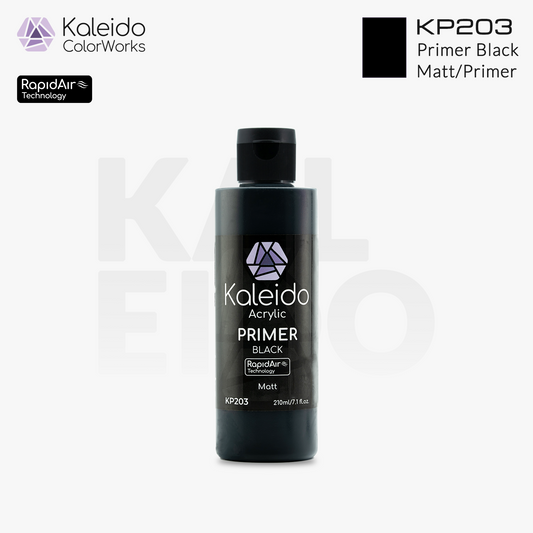 KP203 Gaahleri Kaleido ColorWorks - Primers - Black 210ml