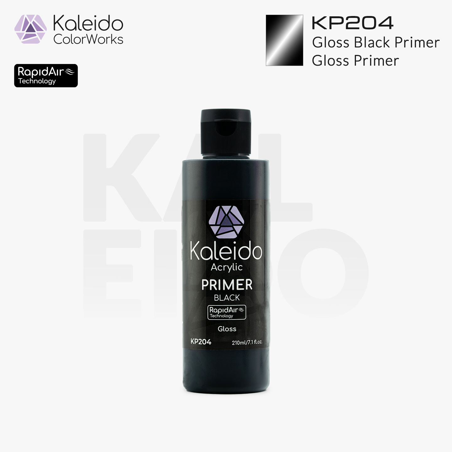KP204 Gaahleri Kaleido ColorWorks - Primers - Gloss Black 210ml