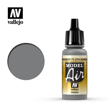 71.274 Vallejo Model Air - Aggressor Gray - 17 ML