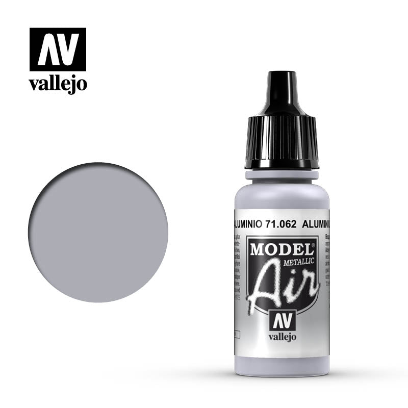 71.062 Vallejo Model Air - Aluminum (Metallic) - 17 ML