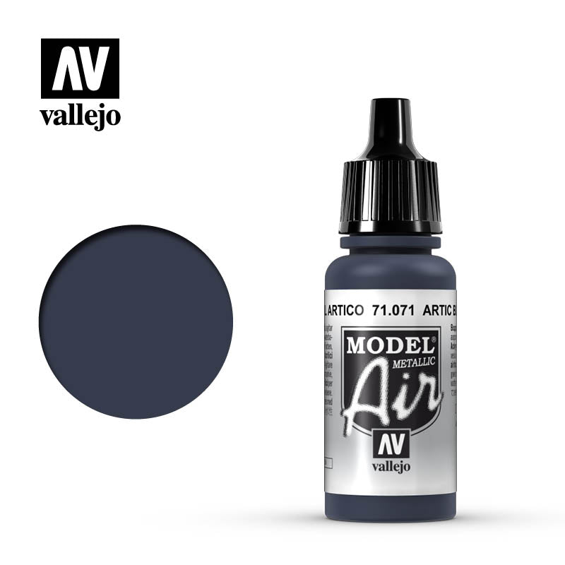 71.071 Vallejo Model Air - Arctic Blue (Metallic) - 17 ML