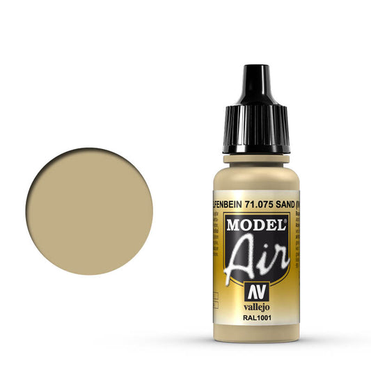 71.075 Vallejo Model Air - Ivory - 17 ML