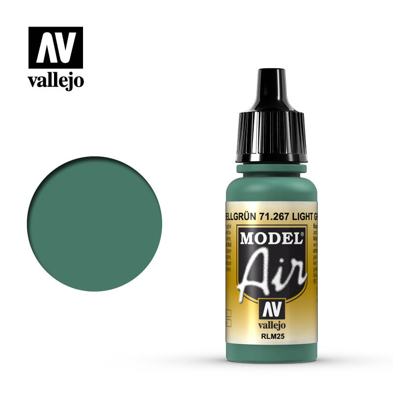 71.267 Vallejo Model Air - Light Green RLM25 - 17 ML