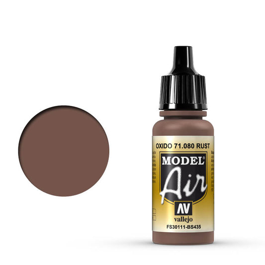 71.080 Vallejo Model Air - Rust - 17 ML