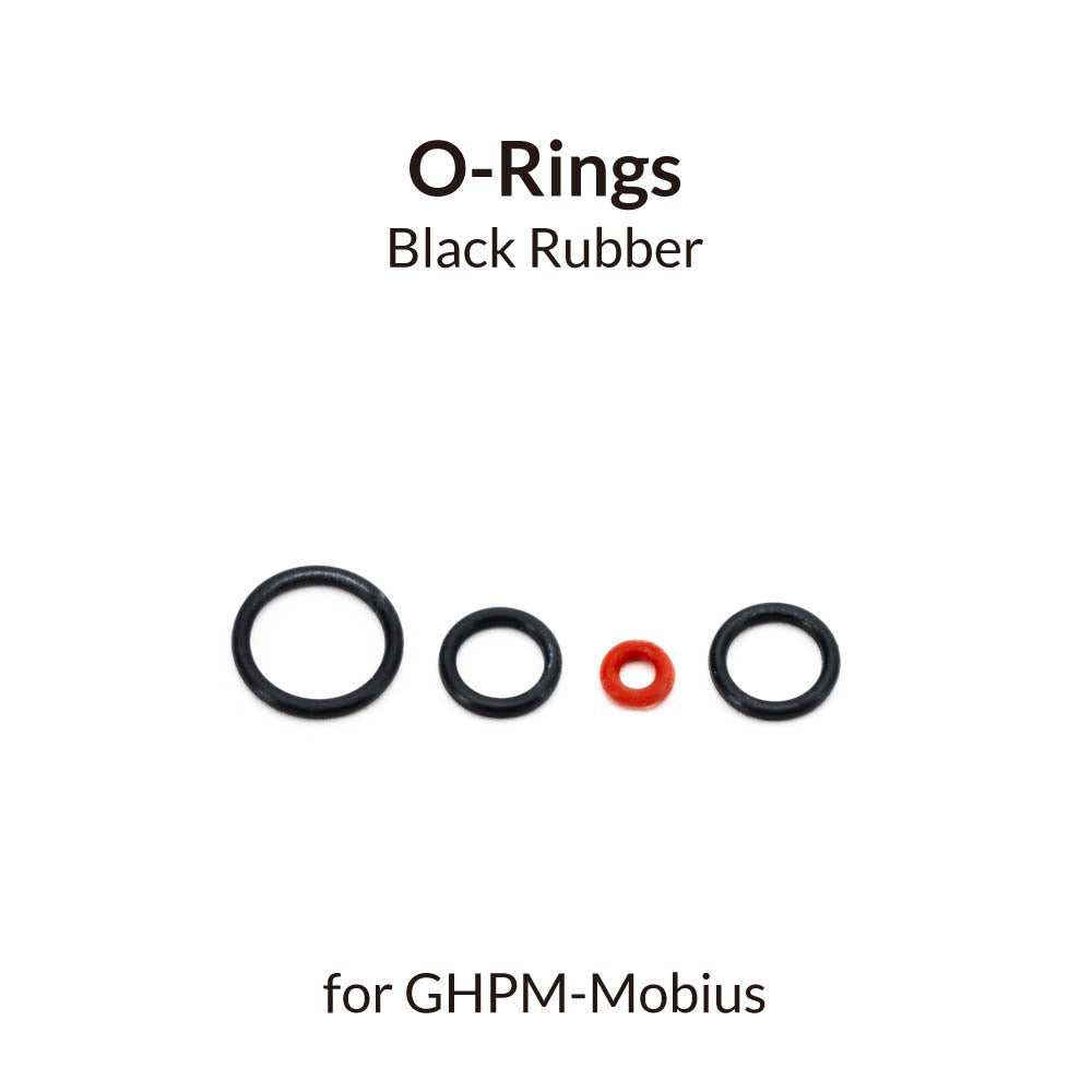 Gaahleri Black O-Ring Set for Gaahleri GHPM-Mobius Airbrushes