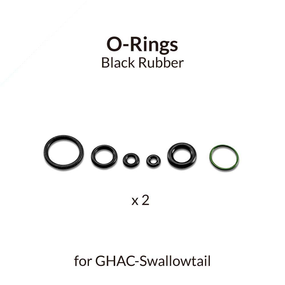 Gaahleri Black O-Ring Set for Swallowtail Airbrushes