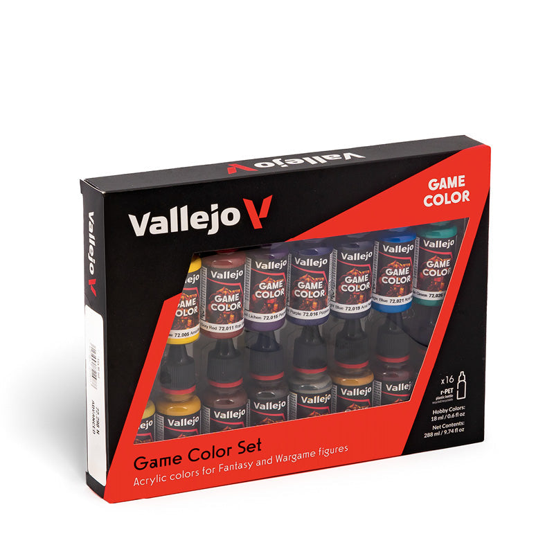72.298 Vallejo Game Colour Set - Advanced (16 x 18ML)