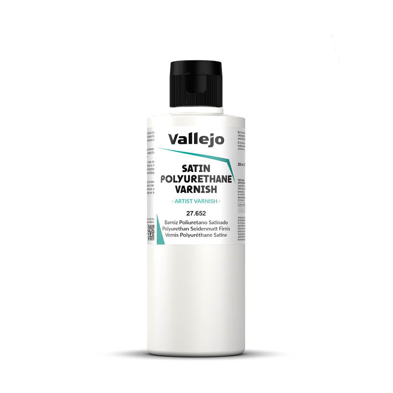 27.652 Vallejo - Polyurethane Varnish - Satin - 200 ML