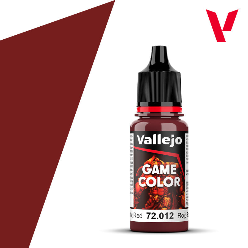 72.012 Vallejo Game Colour - Scarlet Red - 18ML