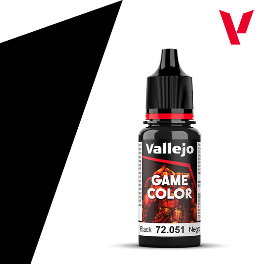 72.051 Vallejo Game Colour - Black - 18ML