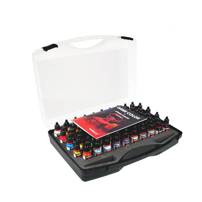 72.180 Vallejo Game Color - Foundation Case. 80 opaque colors (80 x 18 ML)