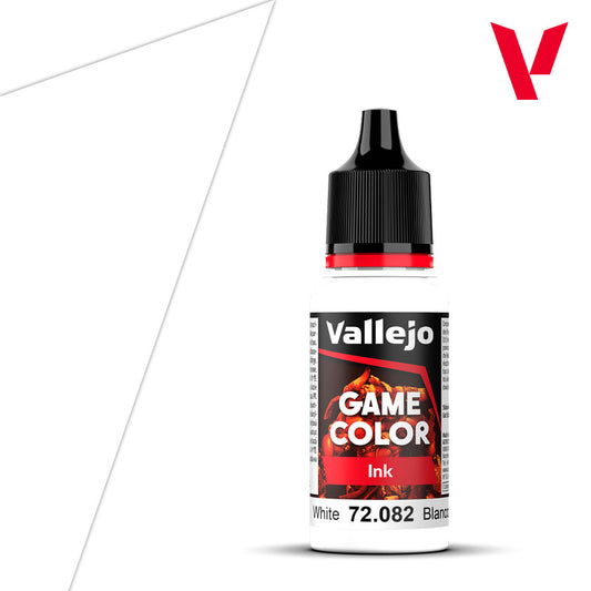 72.082 Vallejo Game Colour - White Ink - 18ML