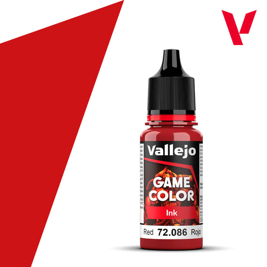 72.086 Vallejo Game Colour - Red Ink - 18ML