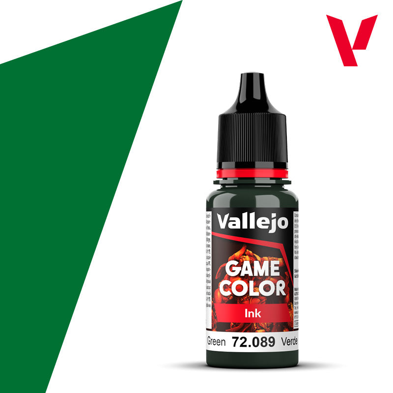 72.089 Vallejo Game Colour - Green Ink - 18ML