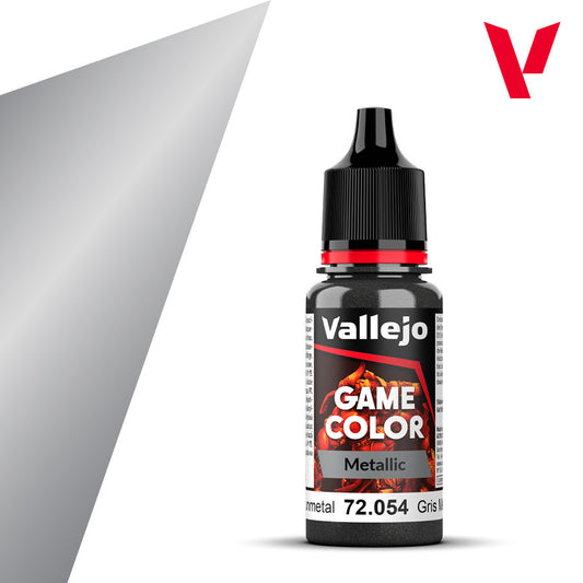 72.054 Vallejo Game Colour - Dark Gunmetal - 18ML
