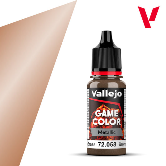 72.058 Vallejo Game Colour - Brassy Brass - 18ML