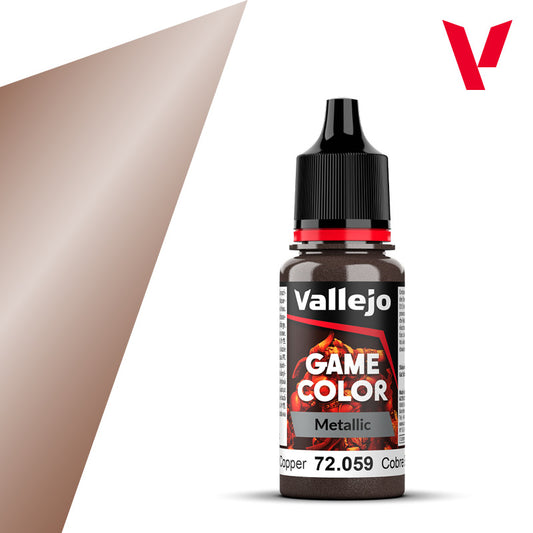 72.059 Vallejo Game Colour - Hammered Copper - 18ML