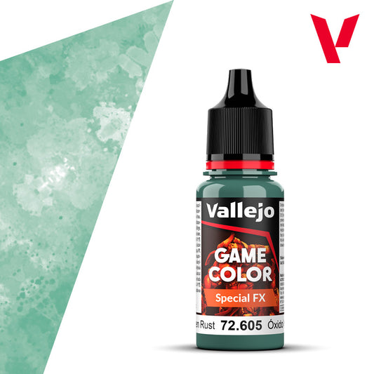 72.605 Vallejo Game Colour - Special FX - Green Rust - 18ML
