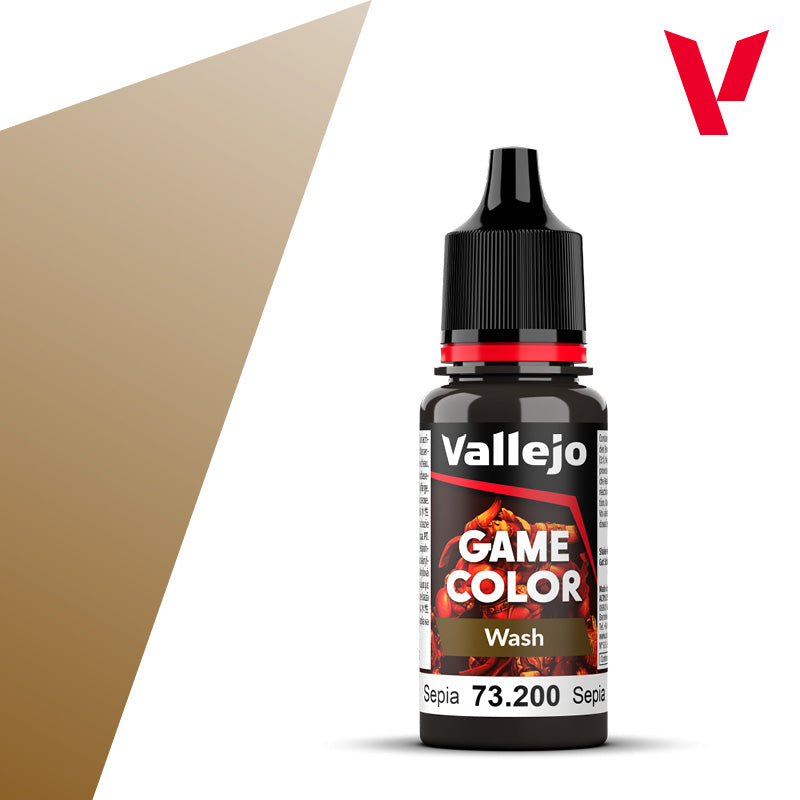 73.200 Vallejo Game Colour - Sepia Wash - 18ML