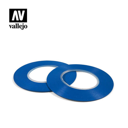 T07007 - Vallejo Flexible Masking Tape 1 mm x 18 m