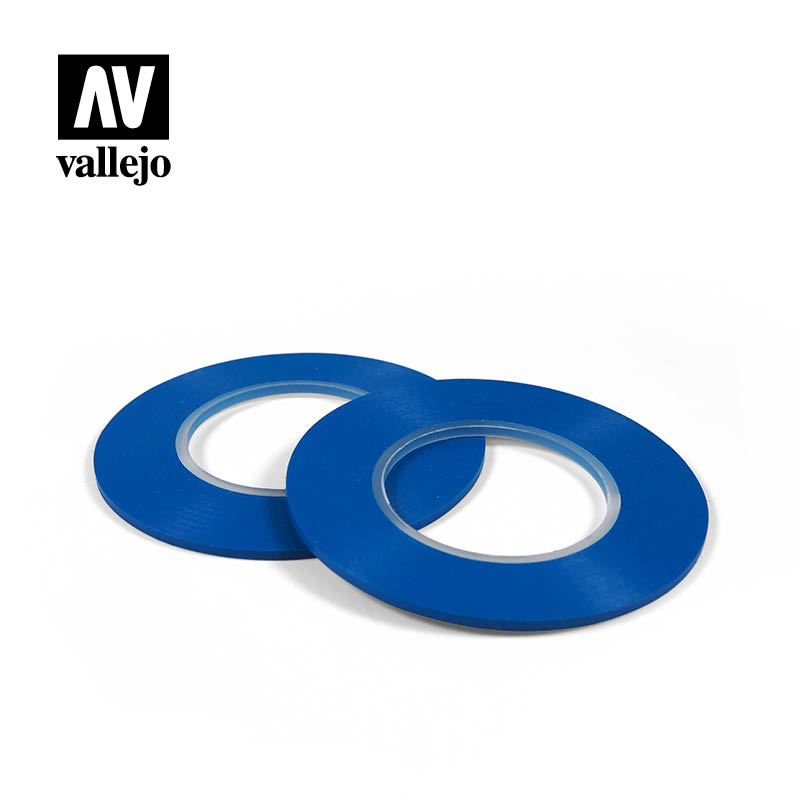 T07008 - Vallejo Flexible Masking Tape 2 mm x 18 m