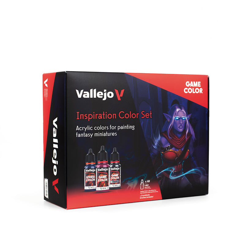 72.182 Vallejo Game Colour : Inspiration Color Set (48 x 18 ML)