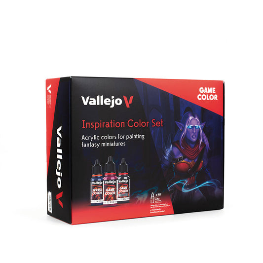72.182 Vallejo Game Colour : Inspiration Color Set (48 x 18 ML)
